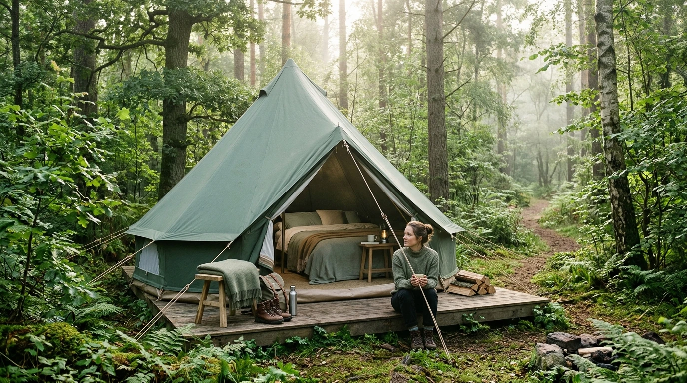 Photographie de L'Éco-Camping des Écureuils