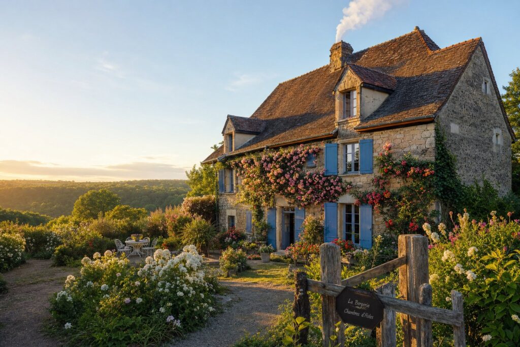 Maison campagne romantique week-end amoureux