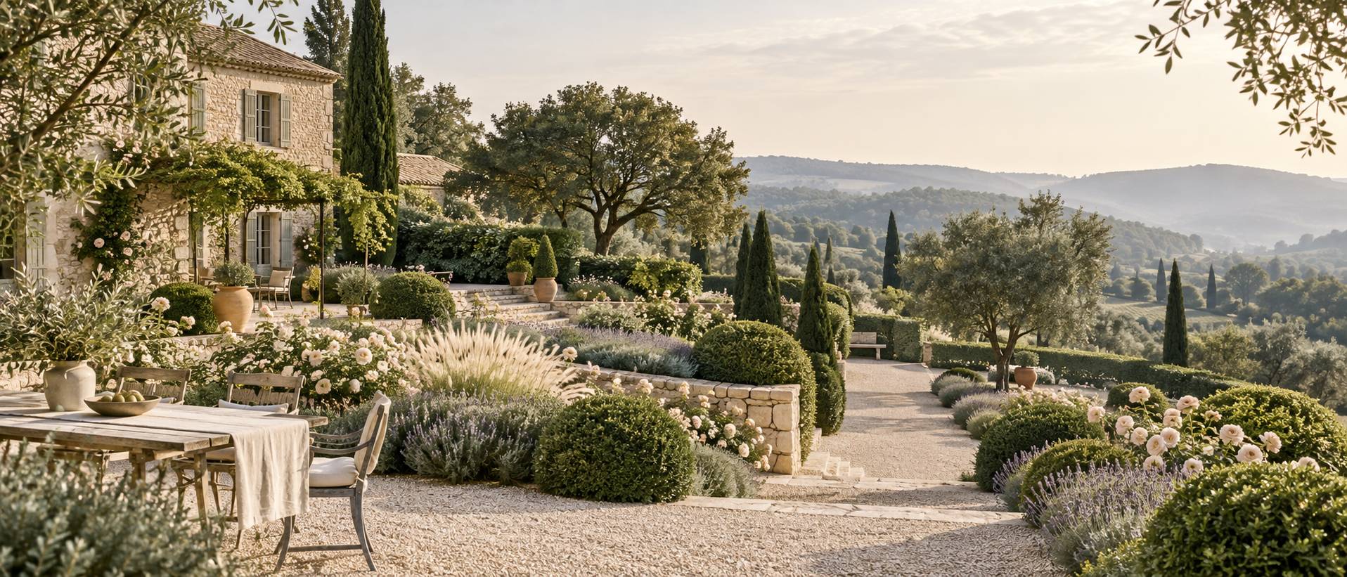 Illustration éditoriale du sujet : Découvrez les 5 jardins incontournables et enchanteurs de Dordogne