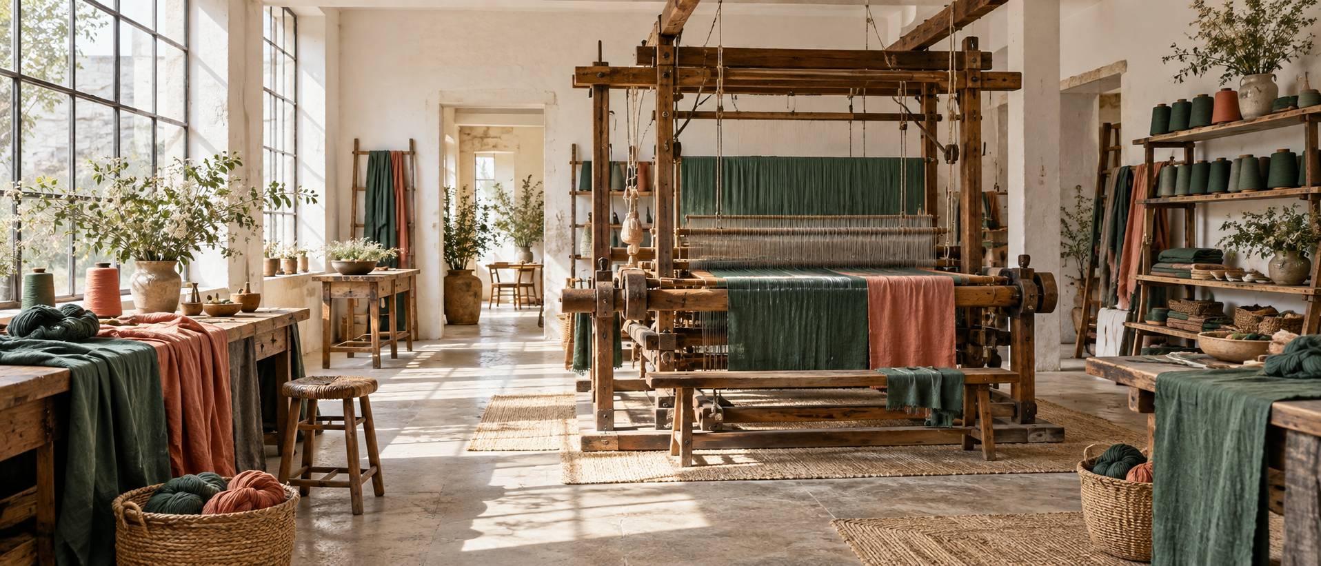 Illustration éditoriale du sujet : Lyon : immersion au cœur de l'univers du dernier artisan canut