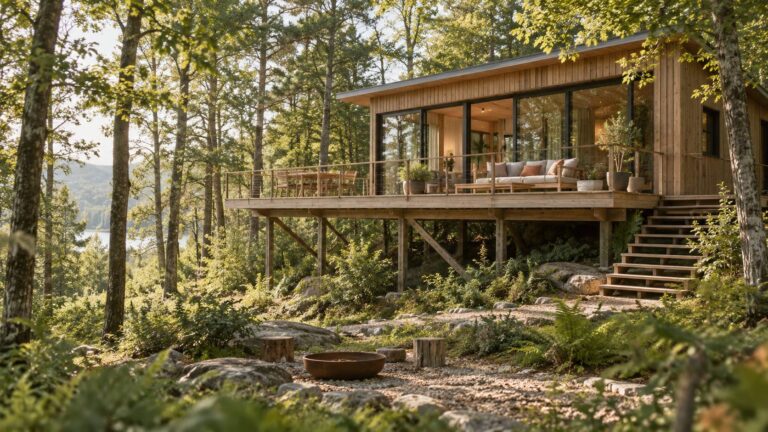 Cabane perchée ou cabane sur pilotis : quelle différence